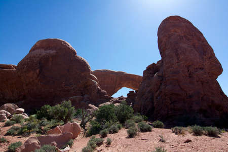 Arches National Park, Utah, USAの写真素材