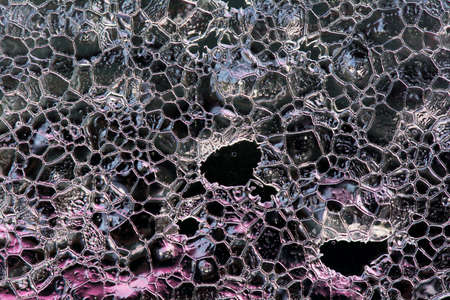 Unique abstract icy texture pattern background