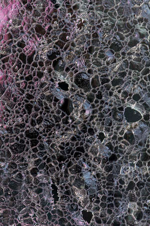 Unique abstract icy texture pattern backgroundの写真素材