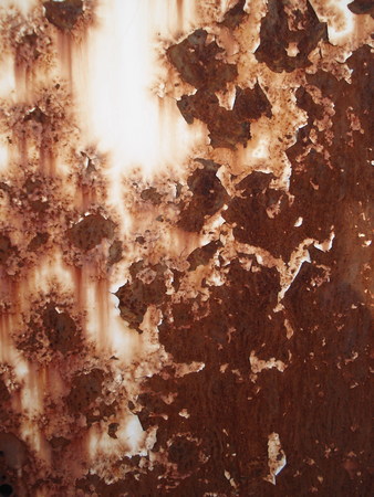 picture of grunge rusty brown old backgroundの写真素材