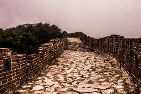 Mutianyu section of the Great Wall of Chinaの写真素材