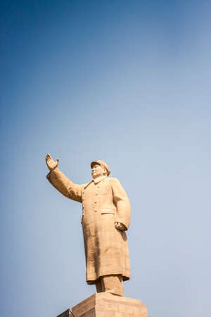 Statue of the Chinese leader, Mao Zedongのeditorial素材