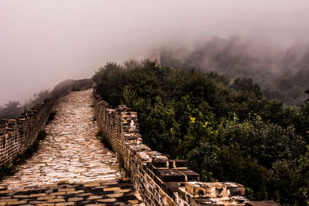Mutianyu section of the Great Wall of Chinaの写真素材