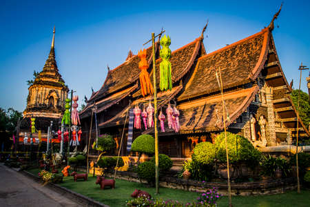 Temple in Chiang Mai, Thailandのeditorial素材
