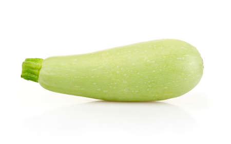 Fresh marrow squash isolated on white backgroundの写真素材