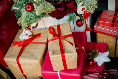 Christmas interiorの写真素材