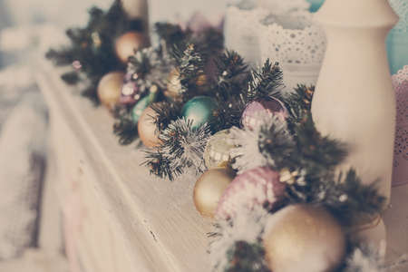 Decorated Christmasの写真素材