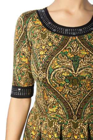 part of the female odezhy, shoulders and sleevesの写真素材