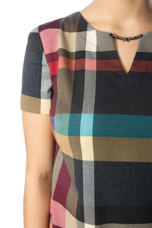 part of the female odezhy, shoulders and sleevesの写真素材