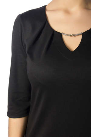 part of the female odezhy, shoulders and sleevesの写真素材