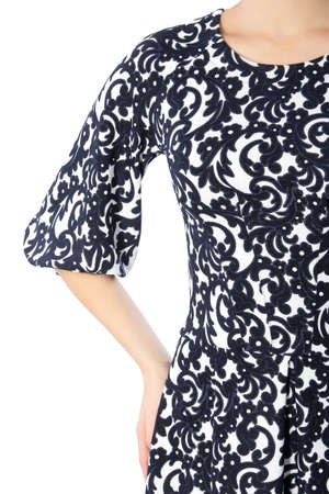 part of the female odezhy, shoulders and sleevesの写真素材