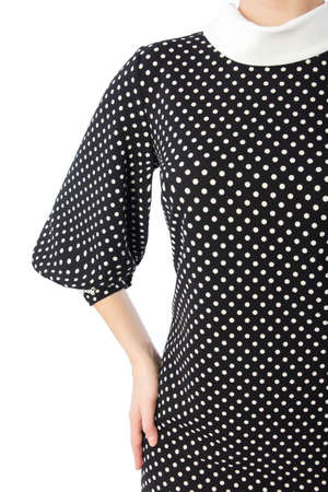 part of the female odezhy, shoulders and sleevesの写真素材