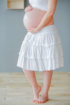pregnant womanの写真素材