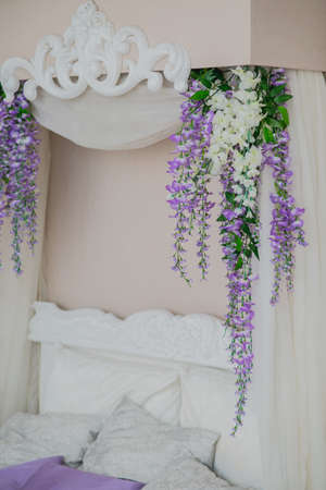 Beautiful interior in the style of Provenceの写真素材