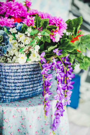 Beautiful interior in the style of Provenceの写真素材