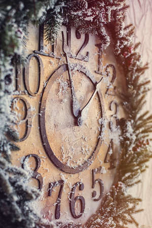 Christmas tree decorated for Christmasの写真素材
