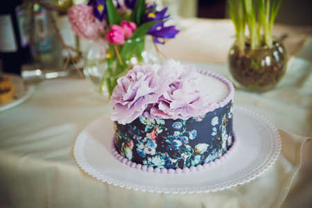 dessert for decoration of holidayの写真素材