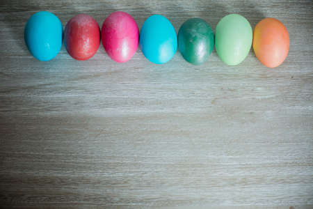 colored eggs for the Easter holiday, festive mood