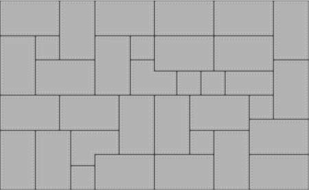 Stacked Metal Plates Seamless Vector Pattern or Seamless Vector Backgroundのイラスト素材