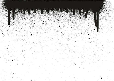 Spray Paint High Detail Abstract Vector Background Set 02のイラスト素材