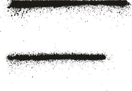 Spray Paint Detail Abstract Vector Backgrounds, Lines & Drips Set 14のイラスト素材
