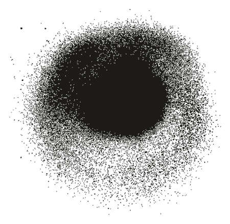 Spray Paint High Detail Dots Abstract Vector Backgrounds Set 11.のイラスト素材