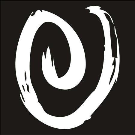 Pen Swirl Freehand Pattern & Background Element Set 01のイラスト素材