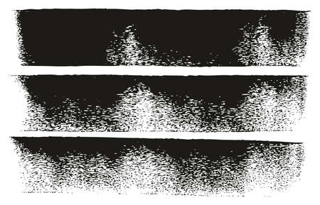 Paint Roller Lines High Detail Abstract Vector Lines & Background Set 07のイラスト素材