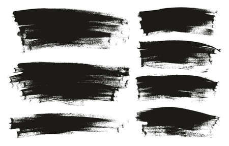 Calligraphy Paint Thin Brush Background Long High Detail Abstract Vector Backgroundのイラスト素材