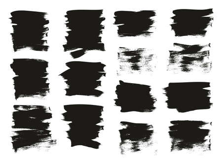 Calligraphy Paint Thin Brush Background Short High Detail Abstract Vector Backgroundのイラスト素材