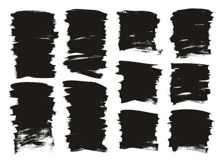 Calligraphy Paint Thin Brush Background Short High Detail Abstract Vector Backgroundのイラスト素材
