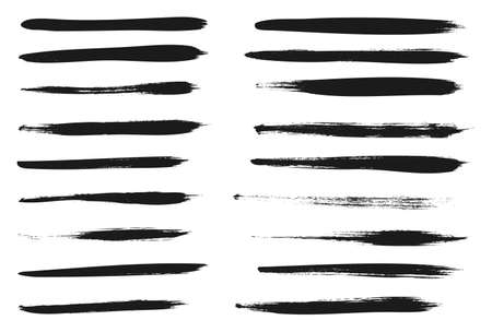 Calligraphy Paint Thin Brush Lines High Detail Abstract Vector Backgroundのイラスト素材