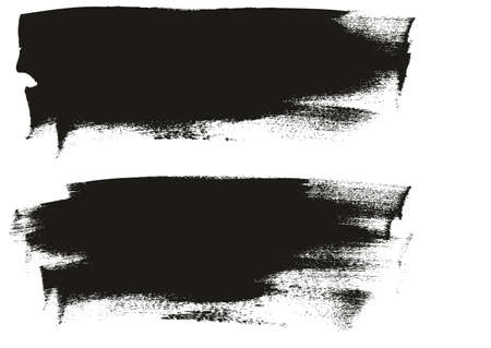 Calligraphy Paint Wide Brush Background Long High Detail Abstract Vector Backgroundのイラスト素材