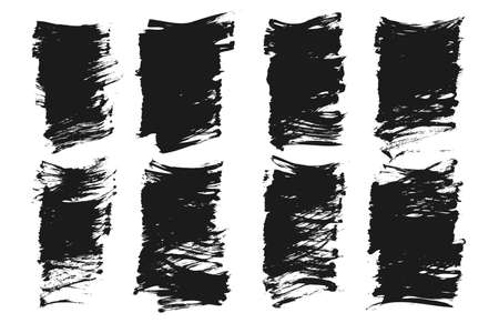 Flat Fan Brush Regular Short Background High Detail Abstract Vector Background Setのイラスト素材