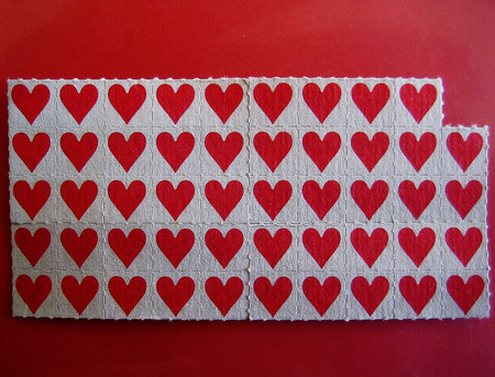 Small red stick papers background macro wallpaper