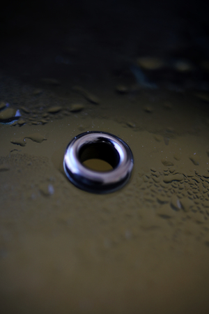 Nikel hole macro background wallpaper high quality prints 50,6 Megapixelsの写真素材