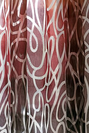 Curtain beautiful colored macro abstract background high quality printsの写真素材