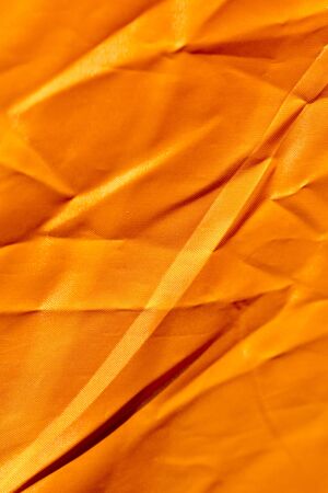Orange polyester macro abstract background fine art in high quality printsの写真素材