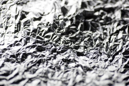 Aluminum foil macro abstract background fine art in high quality prints products fifty Megapixels printsの写真素材