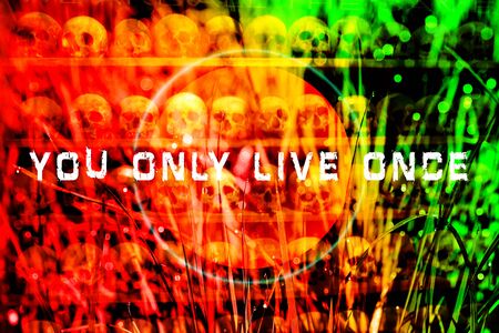Text you only live only quote background quote wallpaper prints