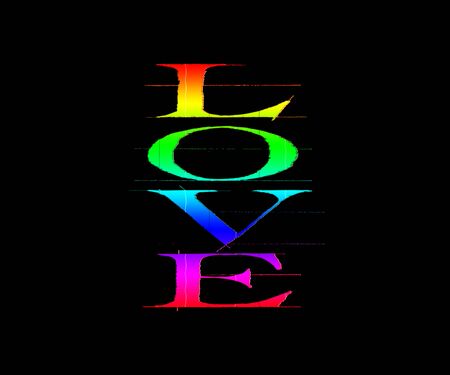 Love black text quote design background fine art in high quality prints productsの写真素材