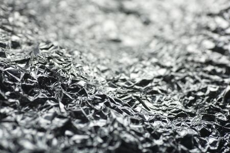 Crumpled aluminum foil abstract macro background high quality prints modern texture home decoration...