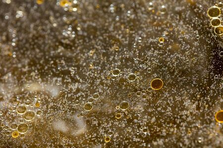 Colorful bubbles macro background fifty megapixels high qualityの写真素材