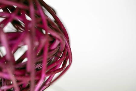 Pink round tripping potpourri abstract macro background fifty megapixels