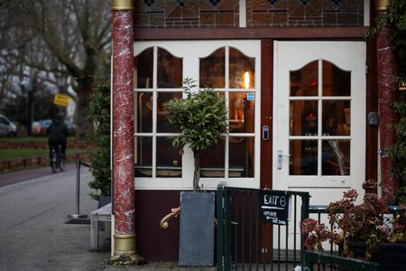 Amsterdam center architecture backgrounds high qualityの写真素材