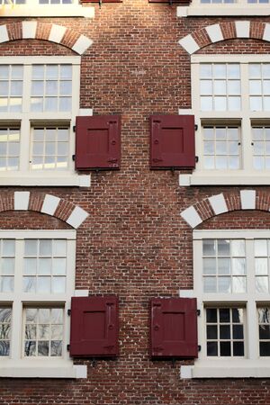 Amsterdam center architecture backgrounds high qualityの写真素材