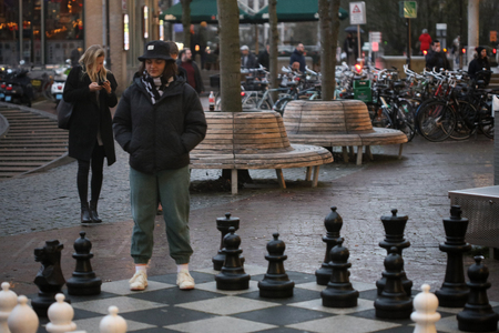 Amsterdam, Holland, Monday 2 December 2019 view of the center high qualityのeditorial素材