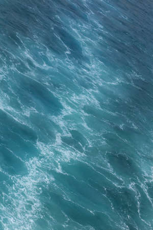 Waves abstract background wallpaper view from ship modern high quality printsの写真素材