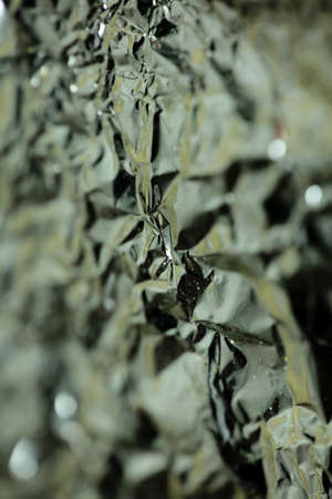 Aluminum paper abstract macro colorful background modern high quality printsの写真素材