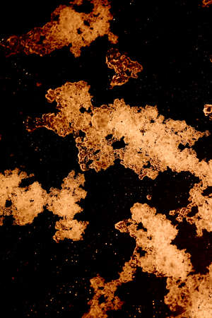 Ice abstract in black background tripping modern high quality big size print